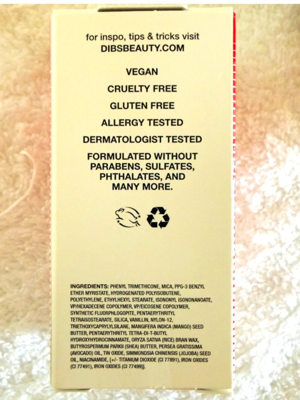 DIBS Status Stick Face and Body Highlighter Good Life Gold 38g - Picture 7 of 9